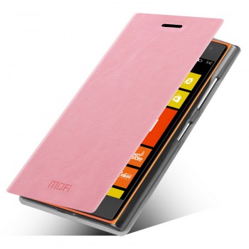 Чехол флип водоотталкивающий для Nokia Lumia 730/735 Розовый