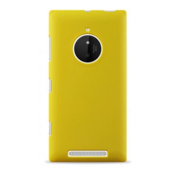 Пластиковый чехол серия Newlook для Nokia Lumia 830 Желтый