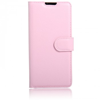 Чехол горизонтальная книжка подставка на силиконовой основе на магнитной защелке для LG K3 Розовый