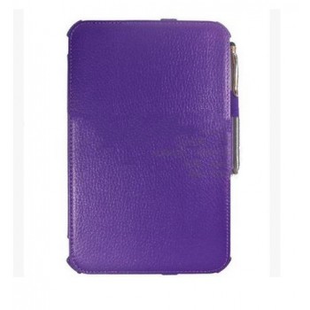 Кожаный чехол подставка для планшета Acer Iconia W3 Фиолетовый