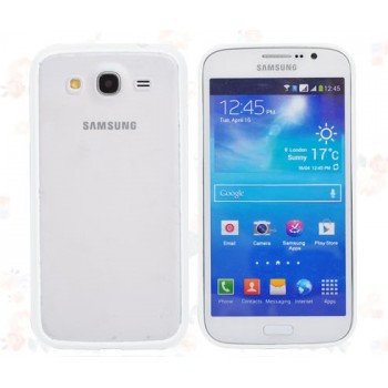 Силиконовый бампер для Samsung Galaxy Mega 5.8 (i9150 i9152) Белый