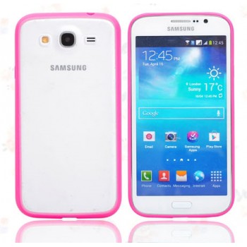 Силиконовый бампер для Samsung Galaxy Mega 5.8 (i9150 i9152) Пурпурный