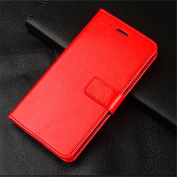 Чехол портмоне подставка для HTC Desire 820 Красный