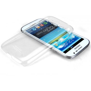Пластиковый транспарентный чехол для Samsung Galaxy Grand / Grand Neo