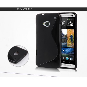 Силиконовый S чехол для HTC One (М7) Dual SIM