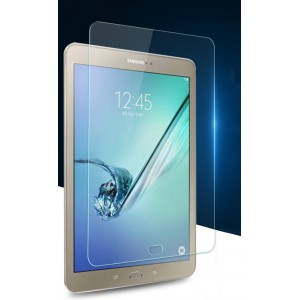 Ультратонкое износоустойчивое сколостойкое олеофобное защитное стекло-пленка для Samsung Galaxy Tab S2 9.7