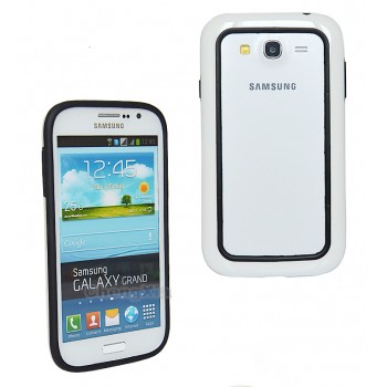 Силиконовый бампер для Samsung Galaxy Grand Duos (i9082) Белый