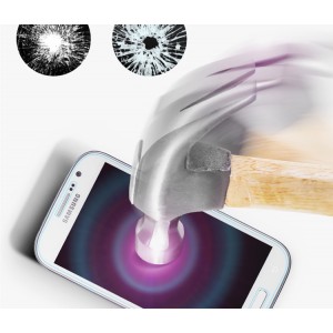 Ультратонкое износоустойчивое сколостойкое олеофобное защитное стекло-пленка для Samsung Galaxy Grand Neo