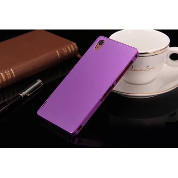 Металлический чехол для Sony Xperia Z3 (Dual) Фиолетовый