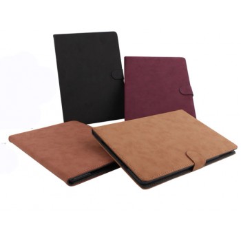 Чехол подставка винтажный с магнитной застежкой и на матовой пластиковой основе для Ipad Air 2
