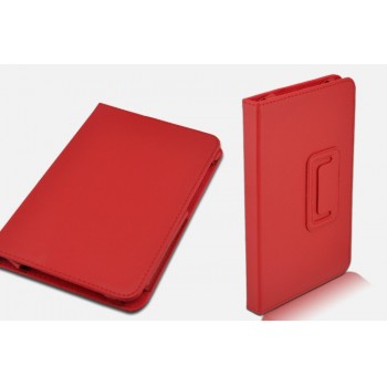 Чехол подставка с рамочной защитой серия Full Cover для планшета Lenovo IdeaTab A1000 Красный