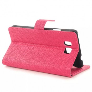 Чехол портмоне подставка с защелкой для Samsung Galaxy Alpha Розовый