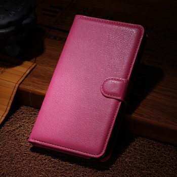 Чехол портмоне подставка для Samsung Galaxy Note Edge Пурпурный