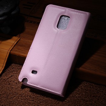 Чехол портмоне подставка для Samsung Galaxy Note Edge Розовый