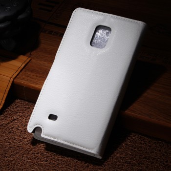 Чехол портмоне подставка для Samsung Galaxy Note Edge Белый