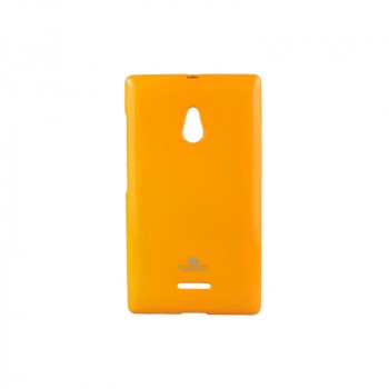 Силиконовый чехол серии Mercury для Nokia XL Оранжевый