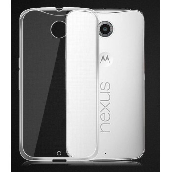 Ультратонкий пластиковый транспарентный чехол для Google Nexus 6