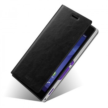 Чехол-флип водоотталкивающий для Sony Xperia M2 dual Черный