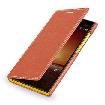 Кожаный чехол книжка (нат. кожа) для Xiaomi Mi3