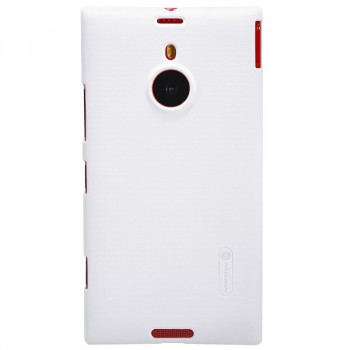 Премиум матовый пластиковый чехол для Nokia Lumia 1520 Белый