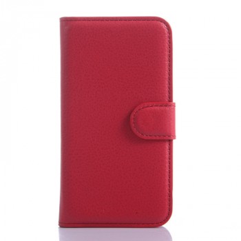 Чехол портмоне подставка с защелкой для Samsung Galaxy Core Prime Красный