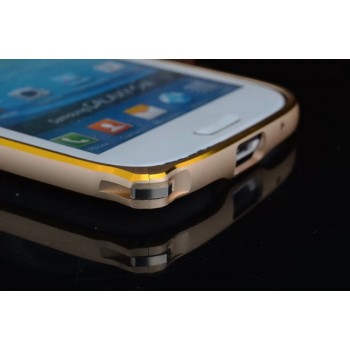 Металлический бампер с золотой окантовкой для Samsung Galaxy A5