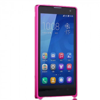 Чехол-бампер для Huawei Honor 3c Пурпурный