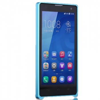 Чехол-бампер для Huawei Honor 3c Голубой