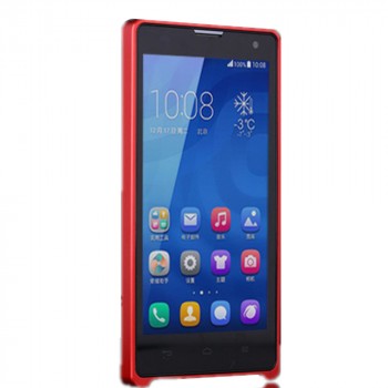 Чехол-бампер для Huawei Honor 3c Красный