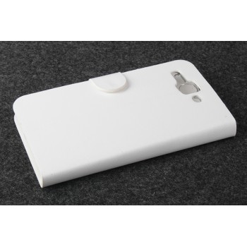 Чехол портмоне подставка с защелкой для Philips S388 Белый
