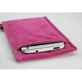 Фланелевый мешок с экстрамягким бархатным покрытием для Yotaphone 2 Пурпурный