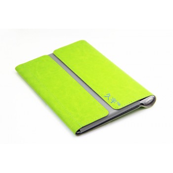 Чехол папка с магнитными клапанами для Lenovo Yoga Tablet 2 10 Зеленый