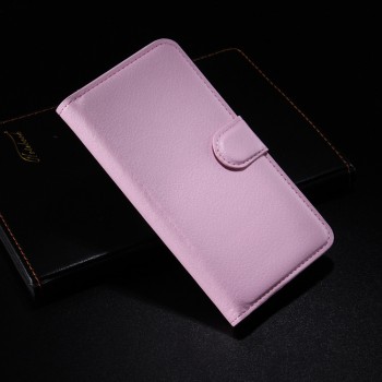 Чехол портмоне подставка с защелкой для Alcatel One Touch Idol 2 Розовый