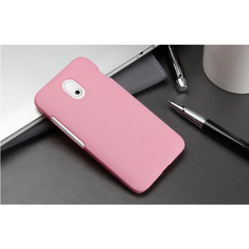 Пластиковый чехол серия Metallic для HTC Desire 210 Розовый