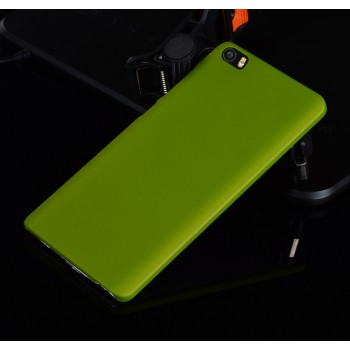 Пластиковый матовый непрозрачный чехол для Xiaomi Mi Note Зеленый