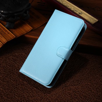Чехол портмоне подставка с защелкой для Alcatel One Touch Pop S9 Голубой