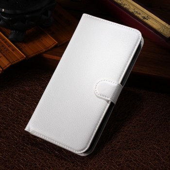 Чехол портмоне подставка с защелкой для Alcatel One Touch Pop S9 Белый