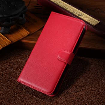 Чехол портмоне подставка с защелкой для Alcatel One Touch Pop S9 Красный