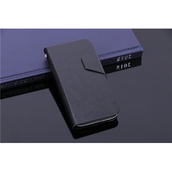 Чехол флип-подставка с отделением для карт для Alcatel One Touch Pop 2 (4.5) Черный