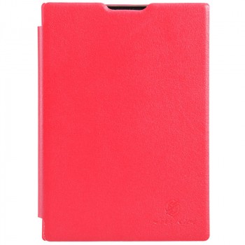 Текстурный чехол флип на пластиковой основе для Blackberry Passport Красный
