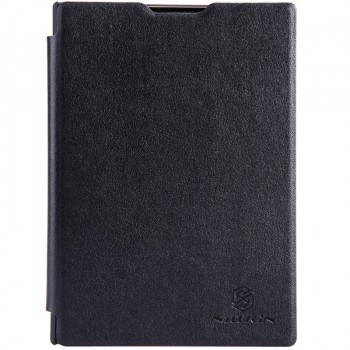 Текстурный чехол флип на пластиковой основе для Blackberry Passport Черный