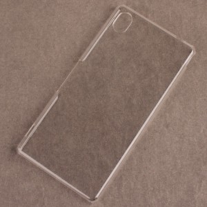 Пластиковый транспарентный чехол для Sony Xperia M4 Aqua Белый