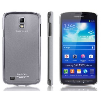 Ультратонкий пластиковый чехол для Samsung Galaxy S4 Active Черный