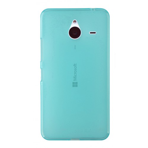 Силиконовый матовый полупрозрачный чехол для Microsoft Lumia 640 XL