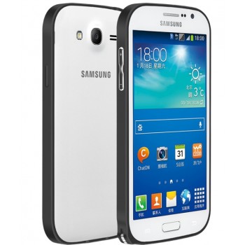 Металлический бампер для Samsung Galaxy Grand / Neo Черный