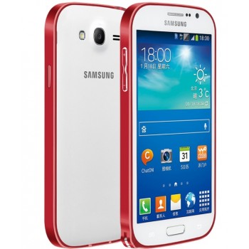 Металлический бампер для Samsung Galaxy Grand / Neo Красный