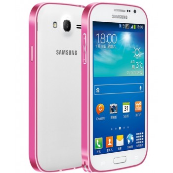Металлический бампер для Samsung Galaxy Grand / Neo Пурпурный