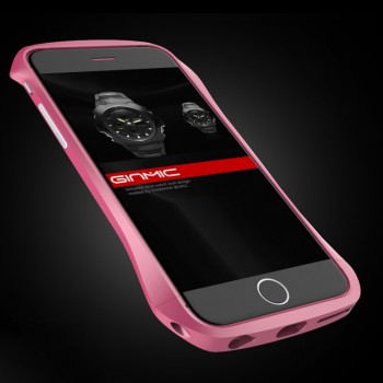 Металлический винтовой эргономичный бампер для Iphone 6 Пурпурный