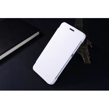 Чехол флип на пластиковой нескользящей основе с логотипом для Huawei Honor 4X Белый