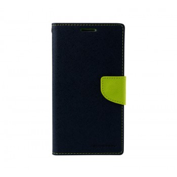 Дизайнерский чехол портмоне подставка с защелкой для ASUS Zenfone 5 Синий